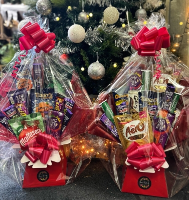 Christmas chocolate bouquet