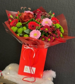 Christmas florists choice bouquet