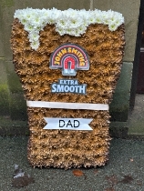 Beer glass tribute